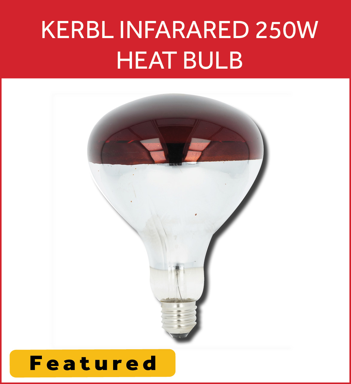 Kerbl Infrared 250W Heat Bulb